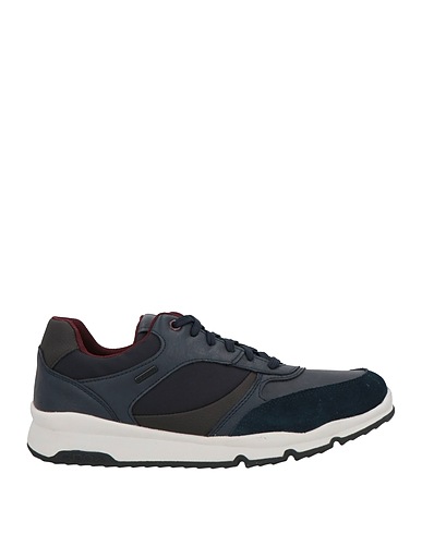 GEOX Sneakers Nachtblau Leder, Gewebefasern