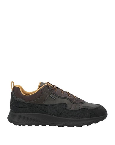 GEOX Sneakers Dunkelbraun Gewebefasern