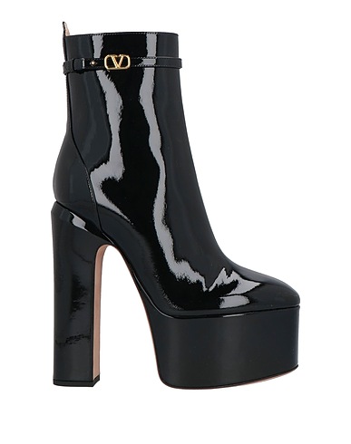VALENTINO GARAVANI Ankle boot Black Leather