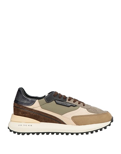 D.A.T.E. Sneakers Grigio Pelle