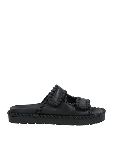 BOTTEGA VENETA Sandals Black Leather