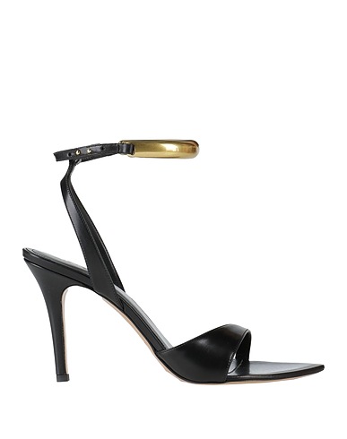 ISABEL MARANT Sandals Black Calfskin