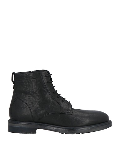 GEOX Ankle boot Black Sheepskin