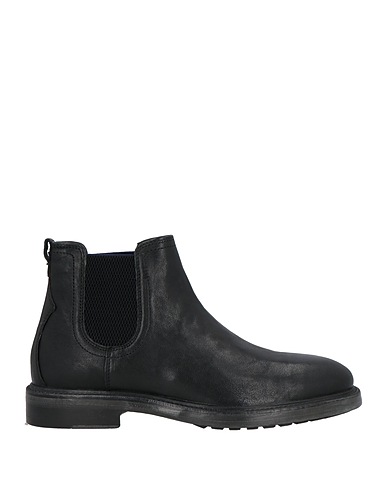 GEOX Ankle boot Black Sheepskin