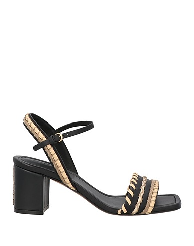 ULLA JOHNSON Sandales Noir Cuir