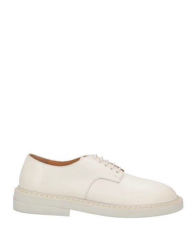 MARSÈLL Laced shoes Off white Calfskin