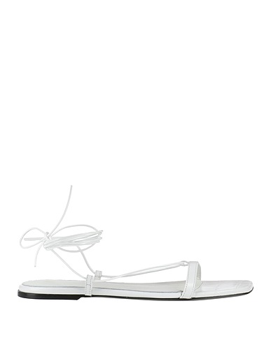 TOTEME Sandals White Leather