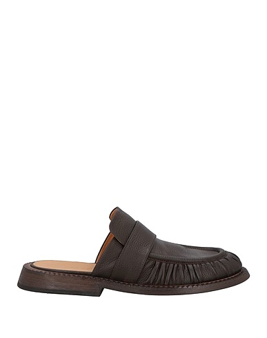 MARSÈLL Mules and clogs Dark brown Leather