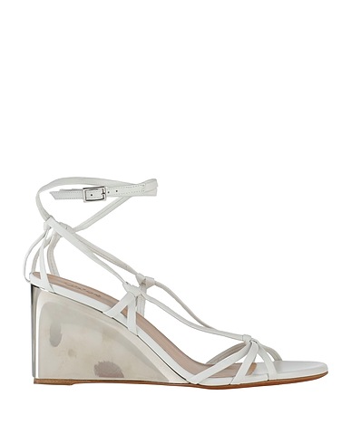 CHLOÉ Sandals White Leather