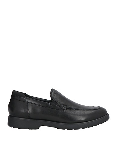 GEOX Loafers Black Leather