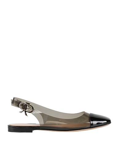 GIANVITO ROSSI Footwear Black Leather, Plastic
