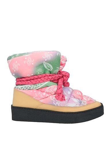 KHRISJOY Ankle boot Pink 80% Polyester, 15% Modal, 5% Elastane, Polyurethane