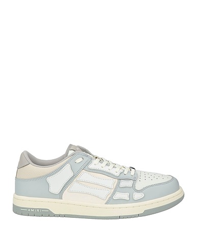 AMIRI Sneakers Light grey Leather, Textile fibers