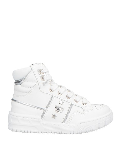 CHIARA FERRAGNI Sneakers White Leather