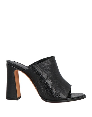 ALEXANDRE BIRMAN Sandals Black Leather
