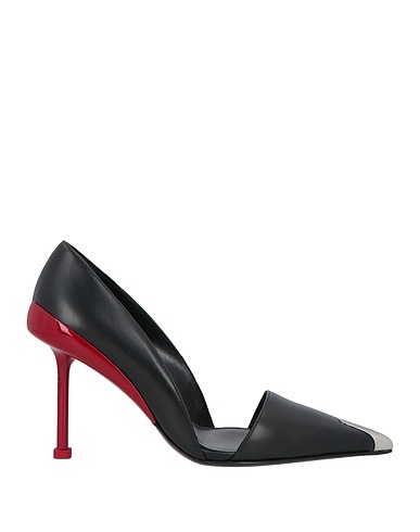 MCQUEEN Escarpins Noir Cuir de veau