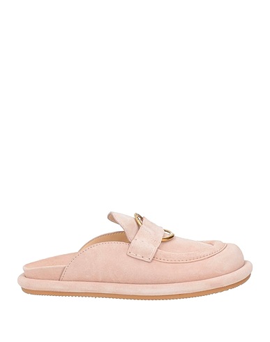 MONCLER Mules and clogs Pink Leather
