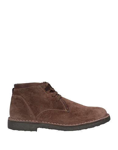 CAFèNOIR Ankle boot Light brown Leather