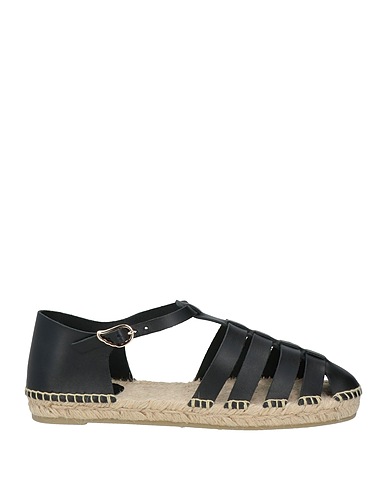 CASTAÑER エスパドリーユ ANCIENT GREEK SANDALS X CASTAÑER ブラック 革（なめし加工）