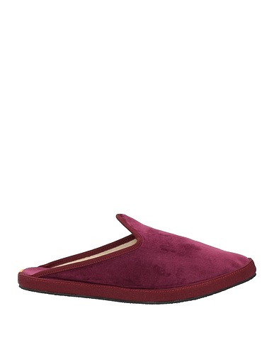 BLECS Mules and clogs Plum Textile fibres