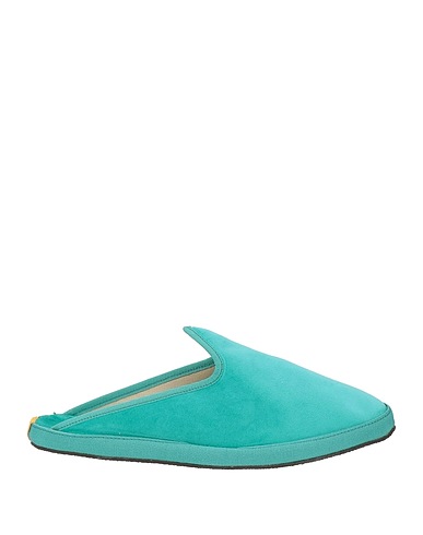 BLECS Mules and clogs Textile fibres