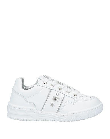 CHIARA FERRAGNI Sneakers White Calfskin