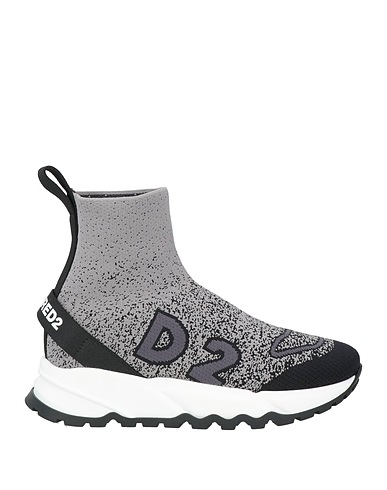 DSQUARED2 Кеды и кроссовки Серый Текстильное волокно