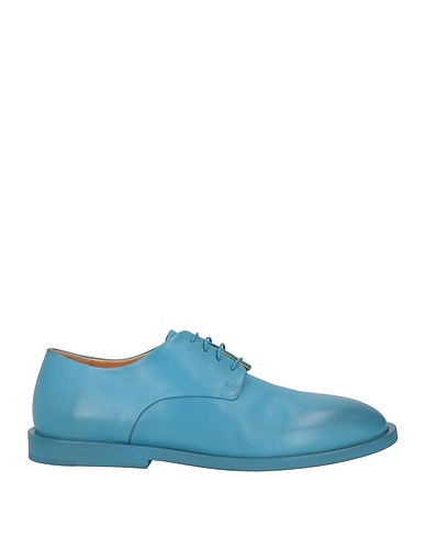 MARSÈLL Laced shoes Pastel blue Calfskin
