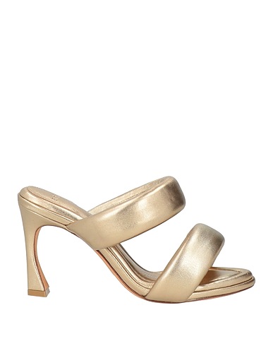 ALEXANDRE BIRMAN Sandals Gold Leather