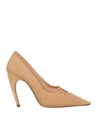 NENSI DOJAKA Court Sand Leather, Textile fibres