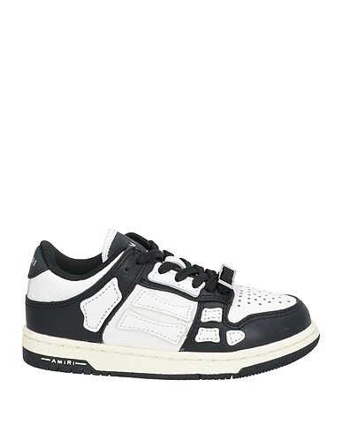 AMIRI Sneakers Black Leather, Textile fibres