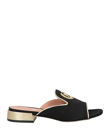 POLLINI Sandali Nero Fibre tessili
