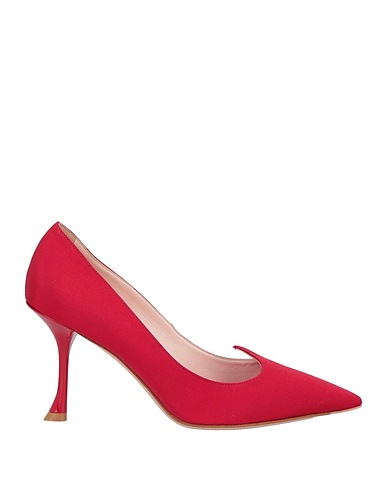 ROGER VIVIER Pumps Rot Gewebefasern