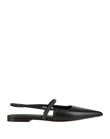 BRUNELLO CUCINELLI Footwear Black Leather