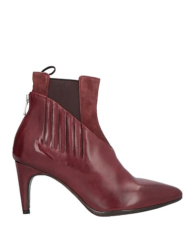 OFFICINE CREATIVE ITALIA Ankle boot Brick red Leather