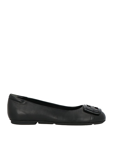 HOGAN Ballet flats Black Leather