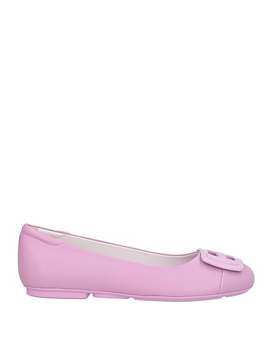 HOGAN Ballet flats Lilac Leather
