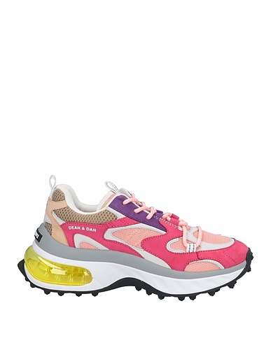 DSQUARED2 Sneakers Fuchsia Leather, Textile fibres