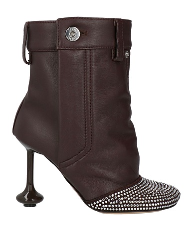 LOEWE Ankle boot Dark brown Leather