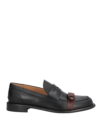 JW ANDERSON Loafers Black Calfskin