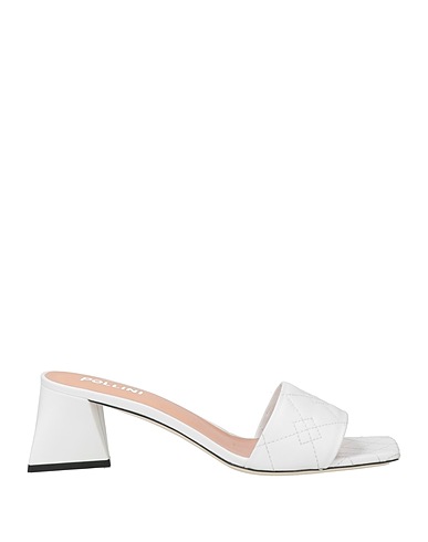 POLLINI Sandali Bianco Pelle