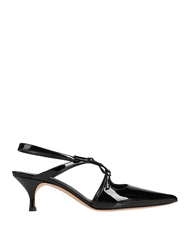 CASADEI Court Black Leather