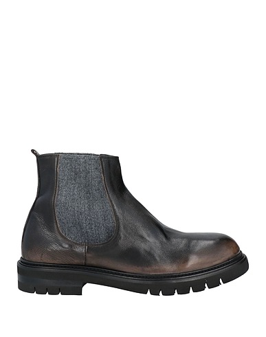 CALPIERRE Stiefelette Braungrau Leder