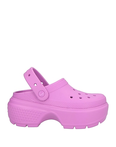 CROCS Mules και τσόκαρα Βιολετί 100% Οξικό αιθυλικό βινύλιο (EVA)