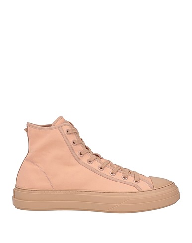 VALENTINO GARAVANI Sneakers Blush Textile fibers, Leather