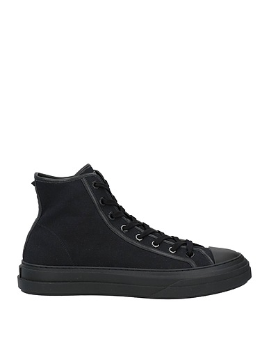 VALENTINO GARAVANI Sneakers Negro Fibras textiles, Cuero
