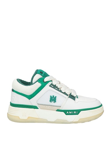 AMIRI Sneakers White Leather, Textile fibres