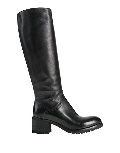 CALPIERRE Boots Black Buffalo leather
