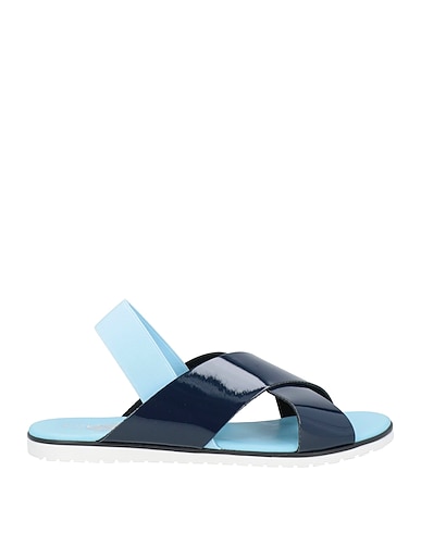 POLLINI Sandals BLU NOTTE Polyurethane