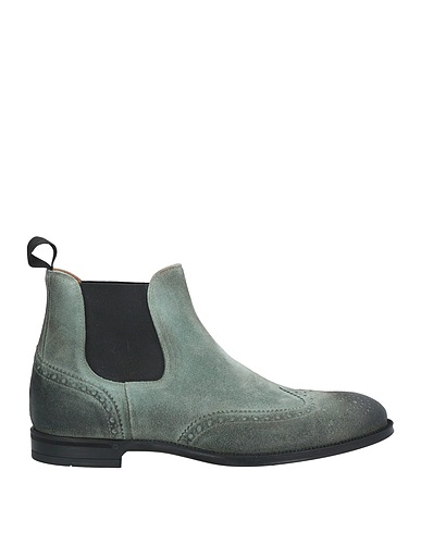 DOUCAL'S Ankle boot Light green Leather